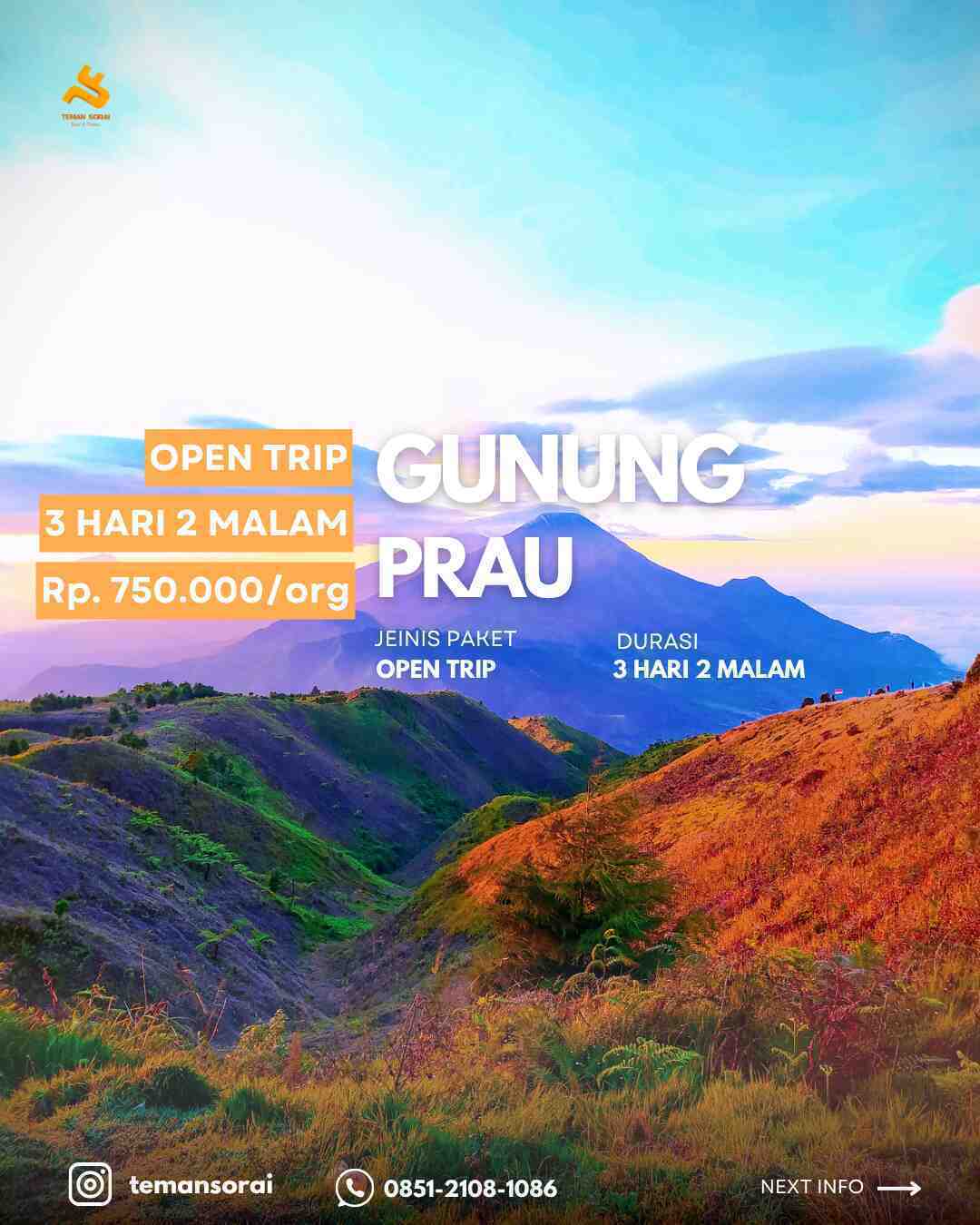 Open Trip Gunung Prau