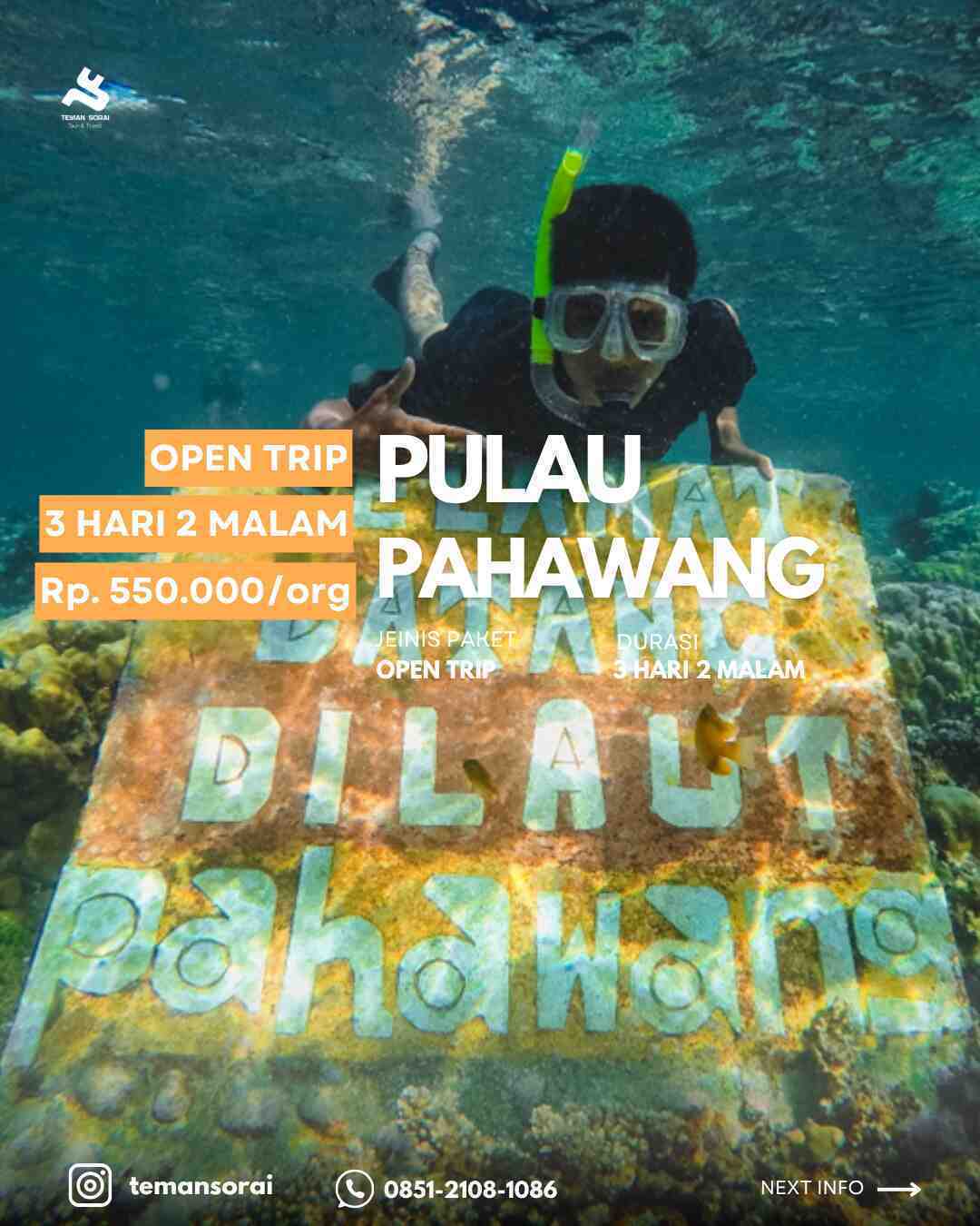 Open Trip Pahawang