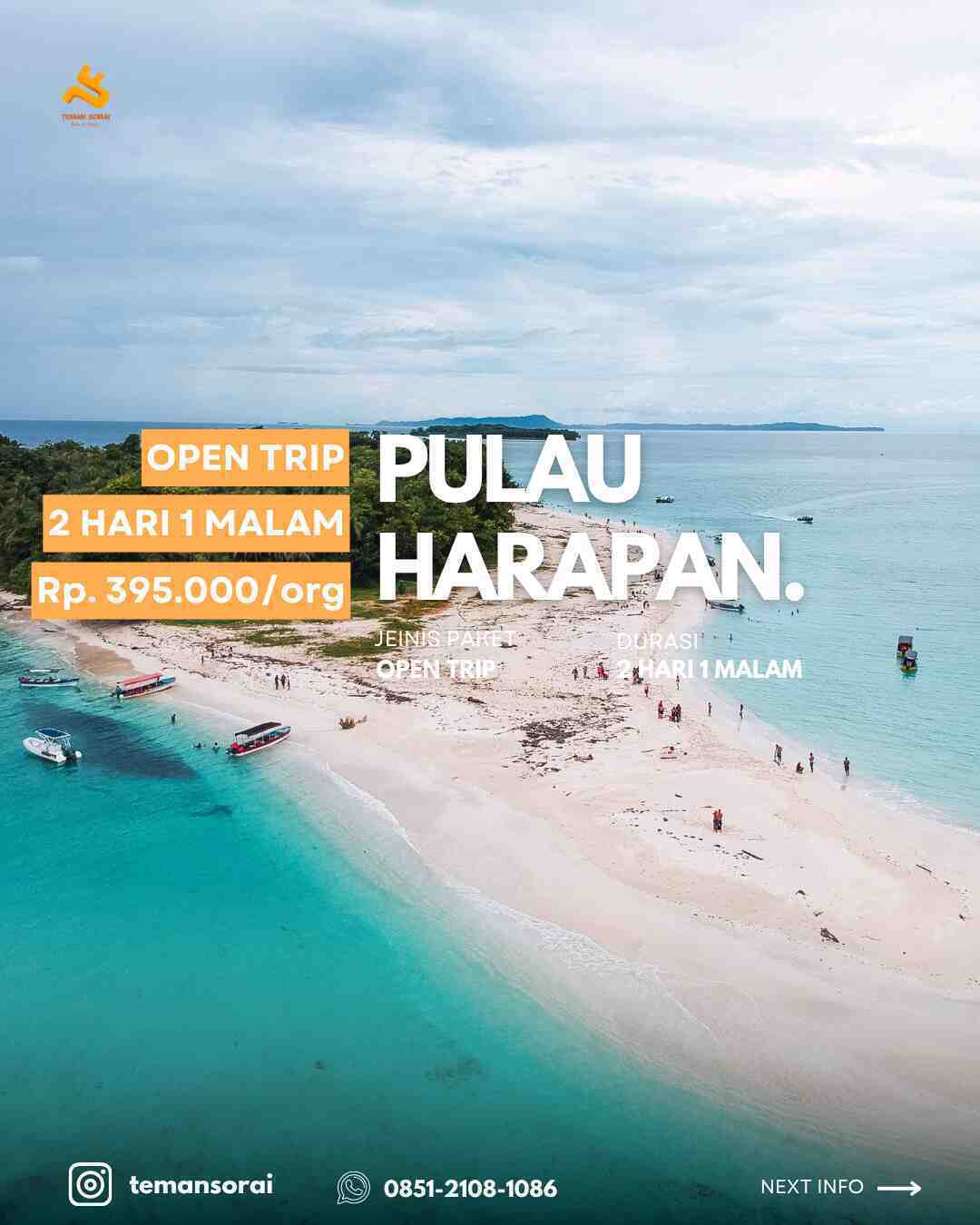 Open Trip Pulau Harapan